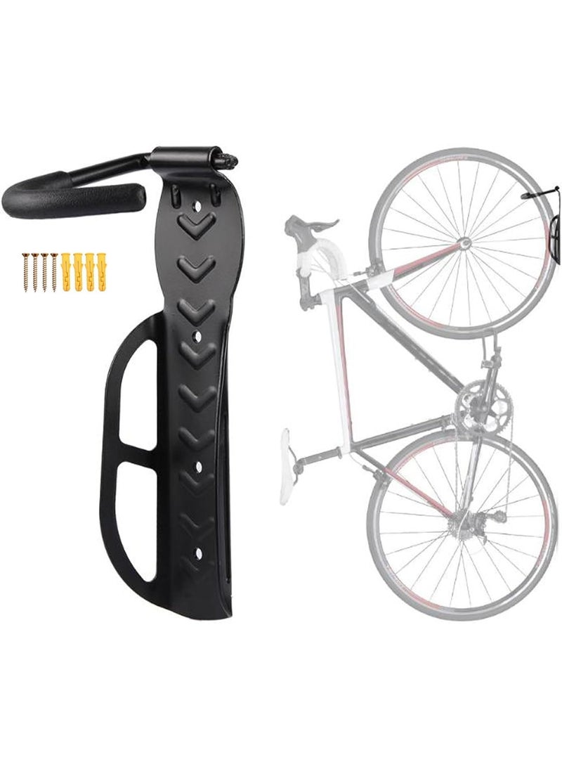 حامل دراجة . للتثبيت على الحائط لجميع انواع الدراجات . خامه متينه معدن عاليه الجوده . وقابل للتعديل - Image 3