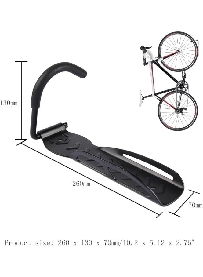 حامل دراجة . للتثبيت على الحائط لجميع انواع الدراجات . خامه متينه معدن عاليه الجوده . وقابل للتعديل - Image 5