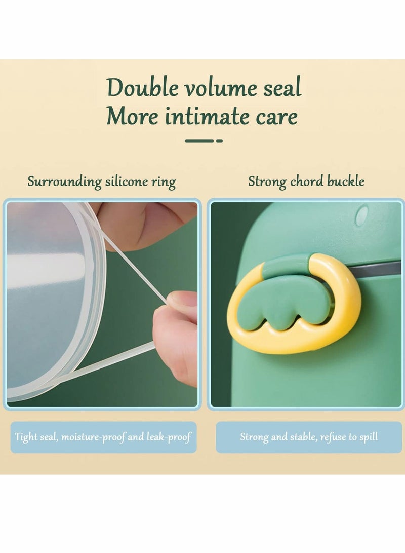 SOLARAE Milk Powder Dispensing Container, Green, 800 ML - Image 3