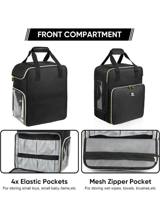 Jaffzora Insulated Baby Formula Mixer Travel Bag with Shoulder Strap for Baby Essentials - Image 4