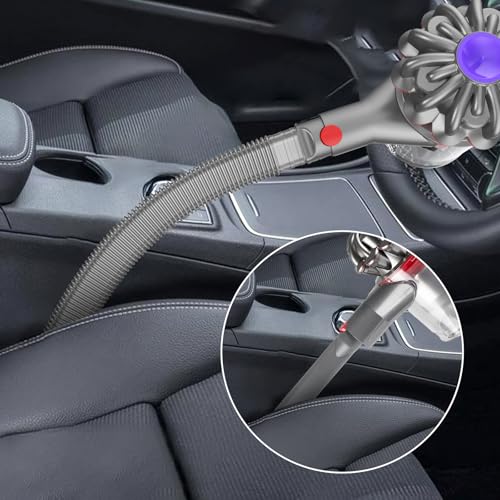 Sealegend Crevice Tool Dryer Vent Lint Vacuum Attachments Compatible with Dyson V15 V12 V11 V10 V8 V7 Vacuum Cleaner Dryer vent Cleaner Kit, Flexible Dryer Lint Removal Tool - Image 2