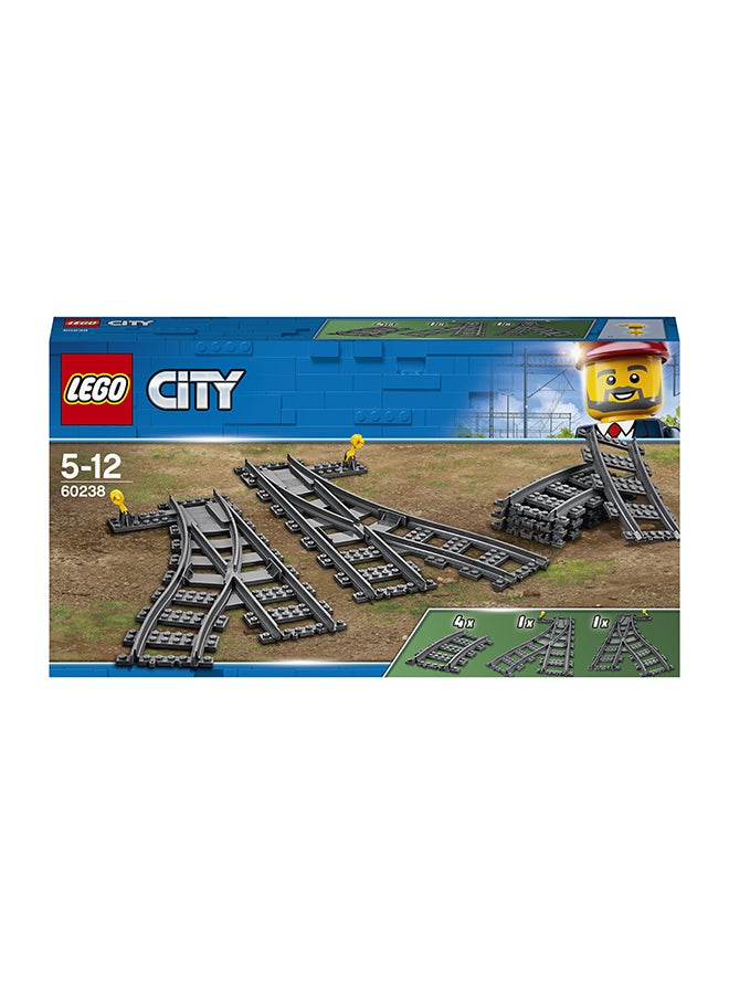 LEGO City Switch Tracks 60238 (Age 5-12, 8 Pieces) - Image 2