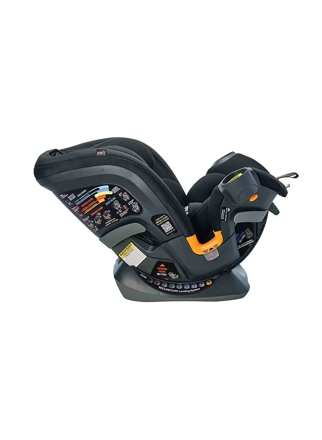 شيكو Onefit Cleartex All-In-One Car Seat, Obsidian