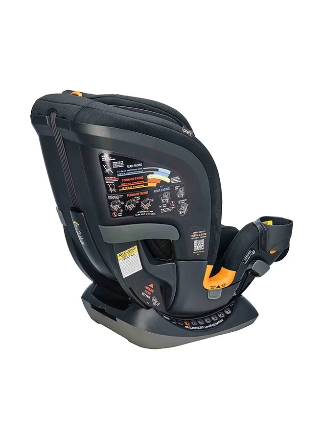شيكو Onefit Cleartex All-In-One Car Seat, Obsidian