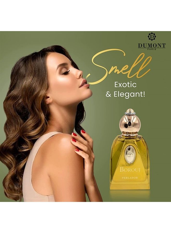 Dumont Cologne for Men and Women, Long Lasting Fragrance, with Incense, Violet and Aromatic Body Spray, Musk Perfume, Ladies Perfume, Travel Size Perfume, BOROUJ PERLADOR 85ml - Image 5
