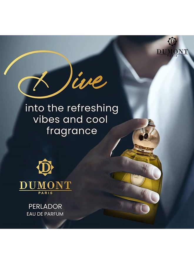 Dumont Cologne for Men and Women, Long Lasting Fragrance, with Incense, Violet and Aromatic Body Spray, Musk Perfume, Ladies Perfume, Travel Size Perfume, BOROUJ PERLADOR 85ml - Image 4