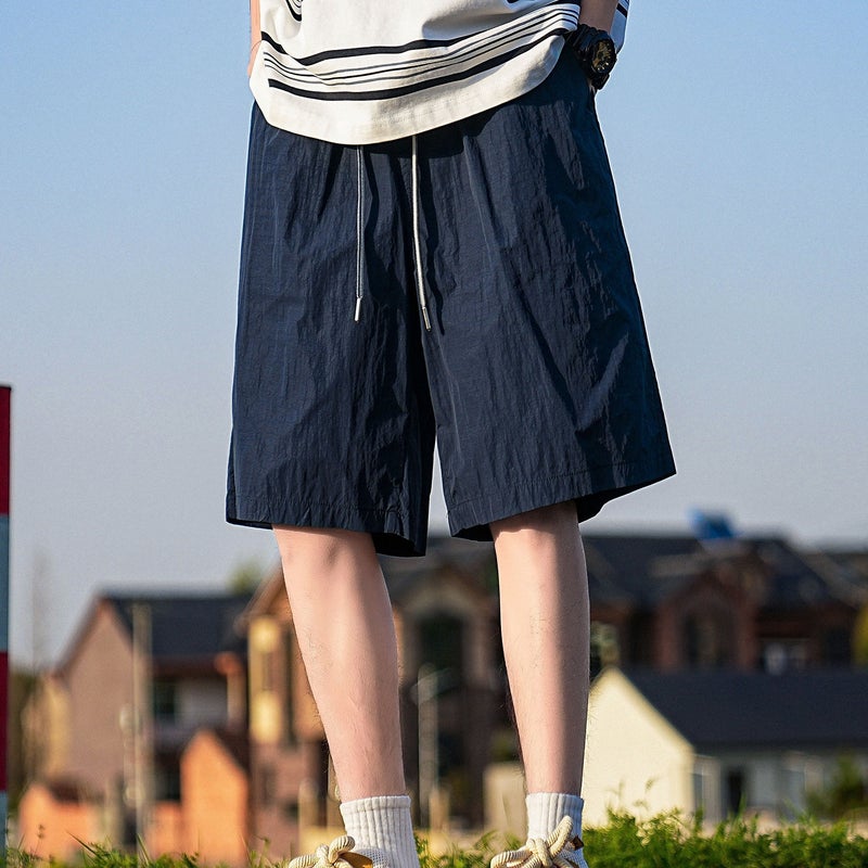 Cool Quick-Drying Shorts Men'S Summer Lightweight Japanese Style Boys Loose Casual Sports Shorts - Image 3