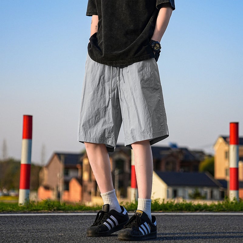 Cool Quick-Drying Shorts Men'S Summer Lightweight Japanese Style Boys Loose Casual Sports Shorts - Image 5