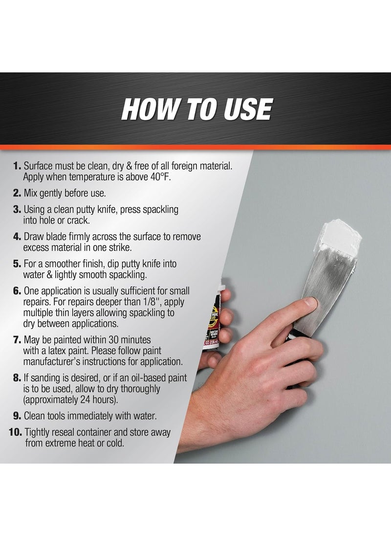 Dap Phenopatch PatchNPaint InteriorExterior Lightweight Spackling  1 Quart 01511  - Image 3