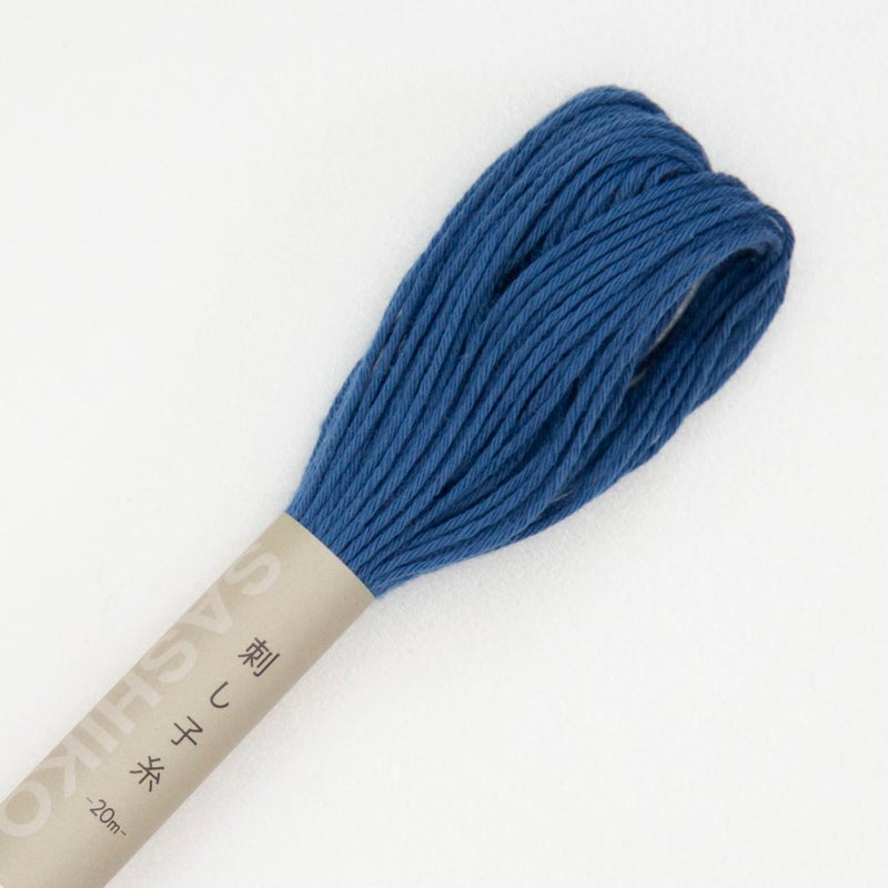 Olympus Sashiko Thread 20m(21.8yds) 4skeins Color Bundles 100% Cotton (#01,#10,#18,#52) - Image 3