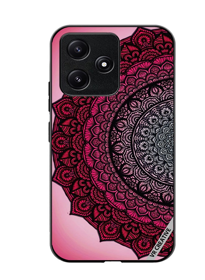 VR CREATIVE Protective Case Cover For Xiaomi Poco M6 Pro 5G Mandala Design Multicolour - Image 1