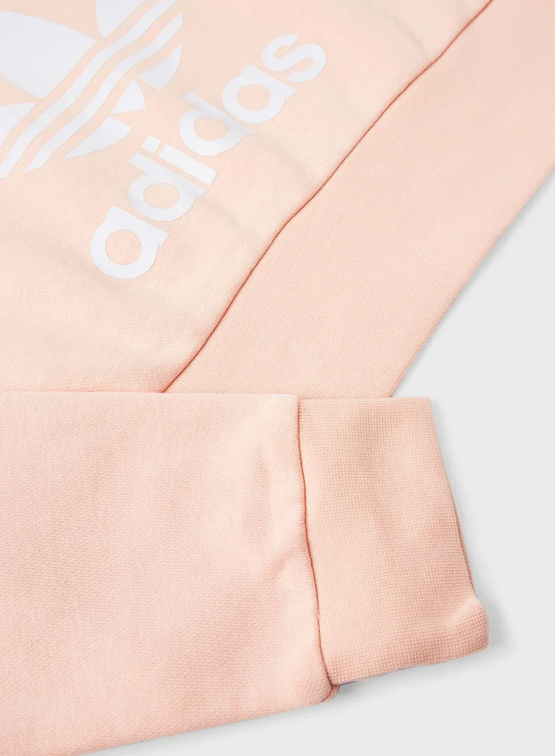 adidas Originals Kids Adicolor Cropped Hoodie