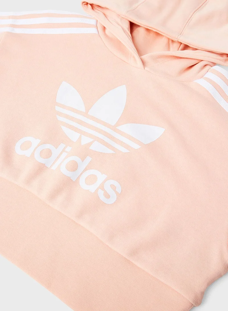 adidas Originals Kids Adicolor Cropped Hoodie