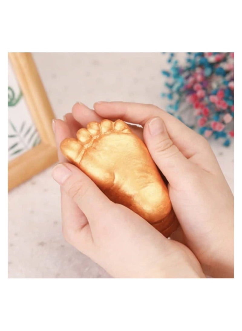 Baby Keepsake Hand Casting Kit Kids Keepsake Sculptures Infant Hand Foot Molding Plaster Hand Moldings Casting Kit for First Birthday Newborn Gifts Kids - Image 2