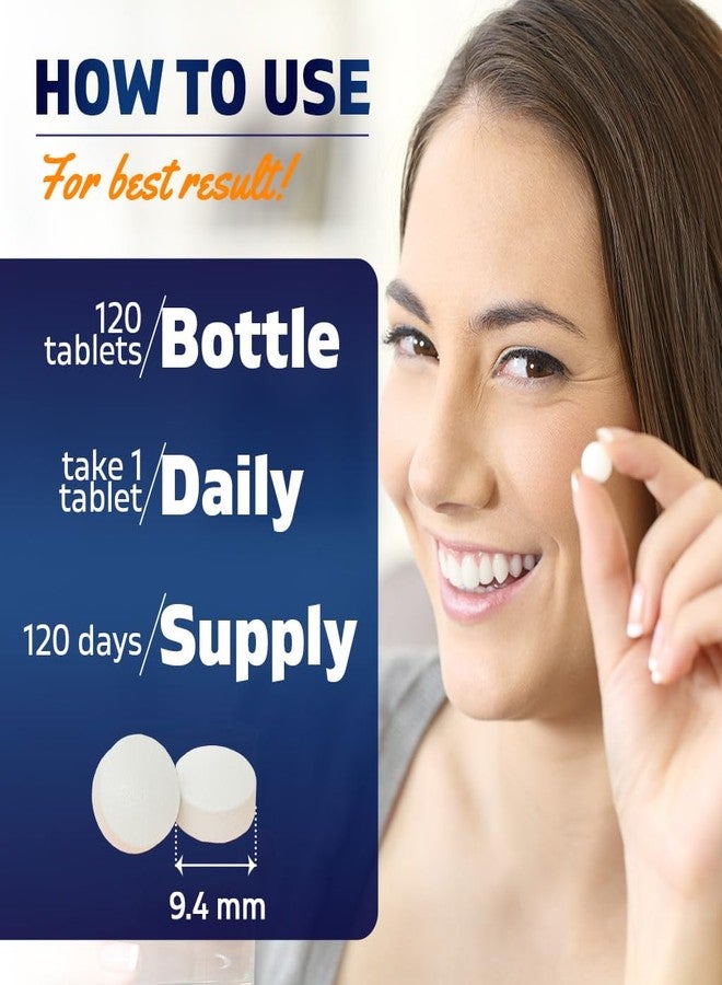 Vitamatic Vitamin D3 K2 Supplements with 10,000 IU Vitamin D + 200mcg Vitamin K MK-7, 120 Tablets Bone, Heart, Immune, & Calcium Support - Image 4