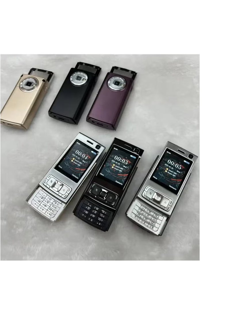 هوب هاتف صغير منزلق لكبار السن - هاتف محمول ثنائي الشريحة مفتوح بلوحة مفاتيح مع دعم واتساب وفيسبوك - Image 2