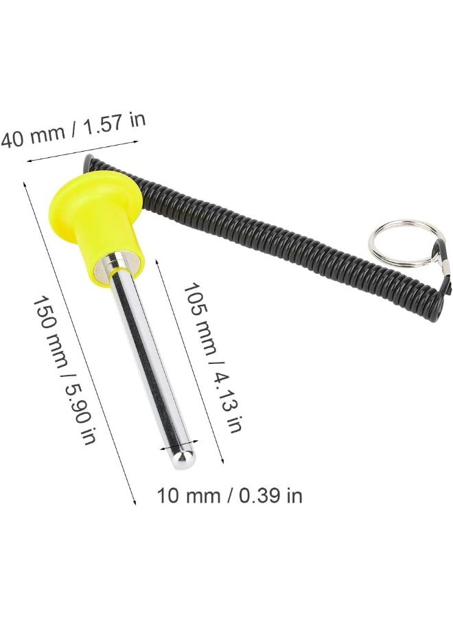 Ejoyous Ejoyous Weight Stack Pin, Universal Magnetic Weight Machine Pin Replacement with Pull Rope for Home Gym Strength Training Fitness Equipment  - Image 5