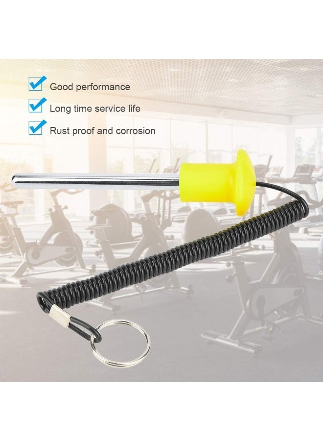 Ejoyous Ejoyous Weight Stack Pin, Universal Magnetic Weight Machine Pin Replacement with Pull Rope for Home Gym Strength Training Fitness Equipment  - Image 1