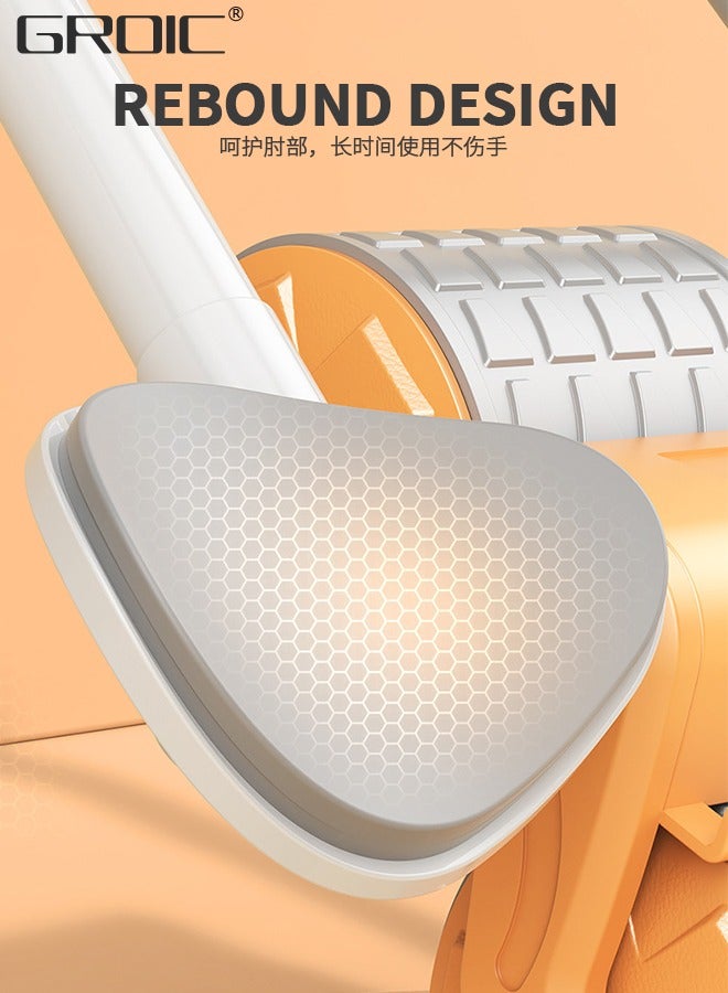 GROIC Ab Roller Wheel,Ab Workout Equipment for Abdominal & Core Strength Training, Ab Wheel Roller for Core Workout, Home Gym, Ab Machine with Timer,Knee Pad - Image 5