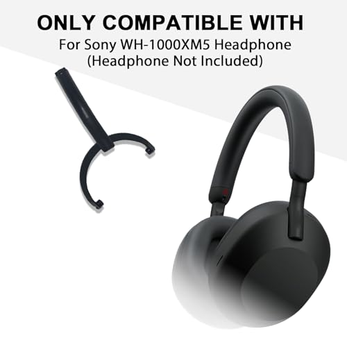 Adhiper WH1000XM5 Swivel Hinge Replacement Headband Hanger Bracket Parts Accessories Repair Kit for Sony WH1000XM5 Headphone BlackRight - Image 3