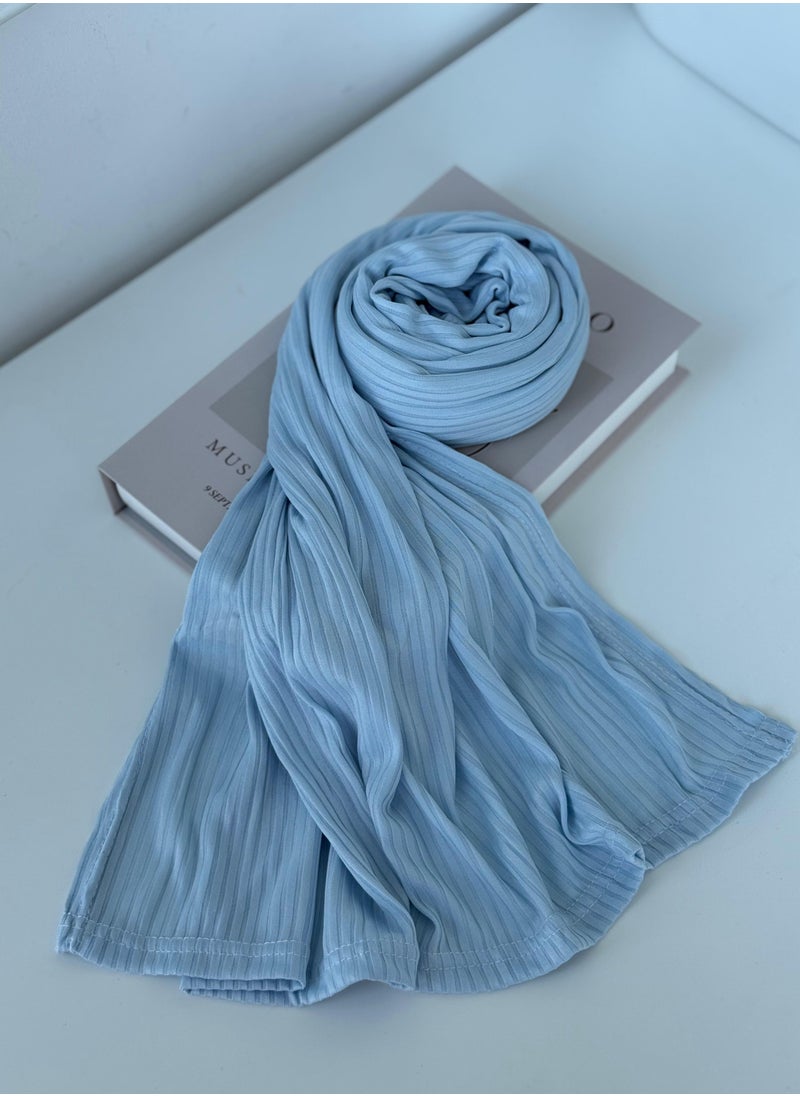 AL BENT AL SHARQIEH cotton striped shawl hijab 