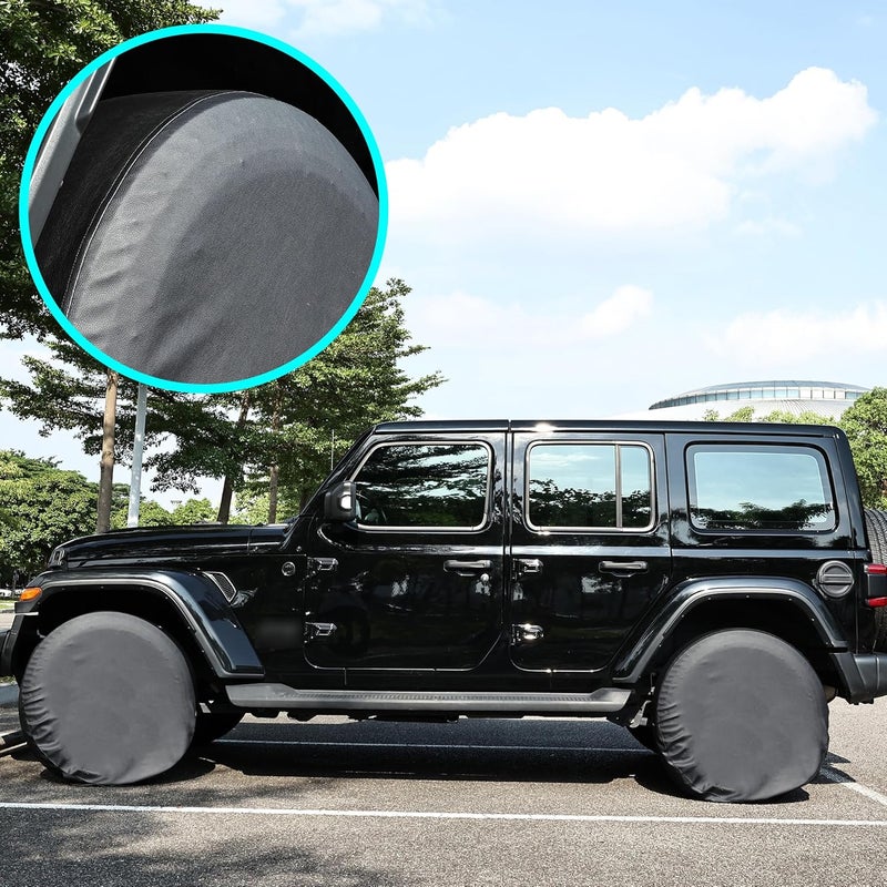 Amooca Universal Spare Tire Cover for SUVs and Trucks - Image 3