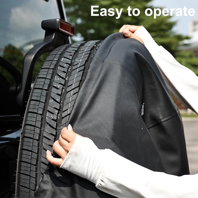 Amooca Universal Spare Tire Cover for SUVs and Trucks - Image 4