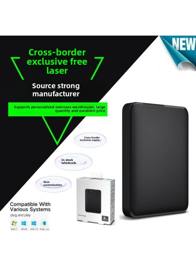 External Mobile Hard Disk USB3.0 2TB/4t/8TB/16TB Portable Mobile USB Wholesale-Capacity:Y20 (Standard Version) 2TB - Image 1
