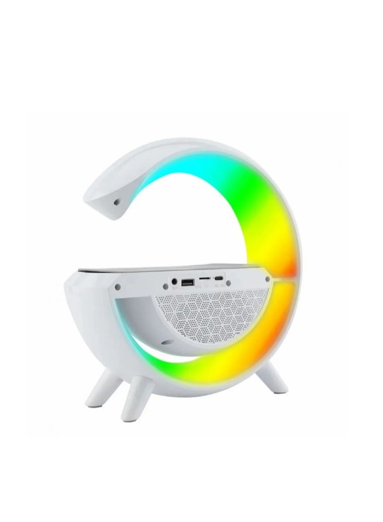 15W Fast Wireless Charger with Bluetooth Speaker and Radio - Image 2