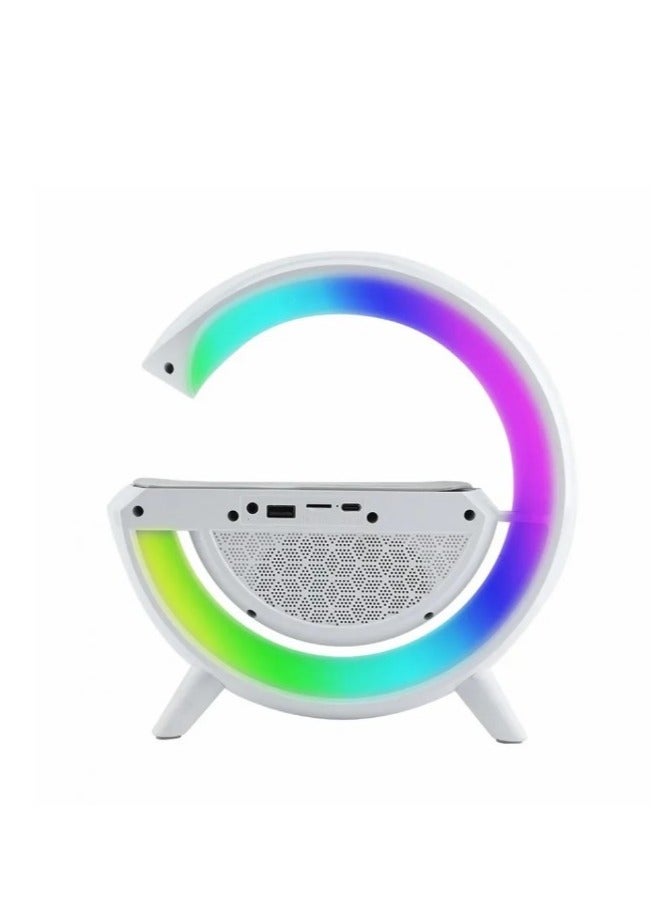 15W Fast Wireless Charger with Bluetooth Speaker and Radio - Image 1