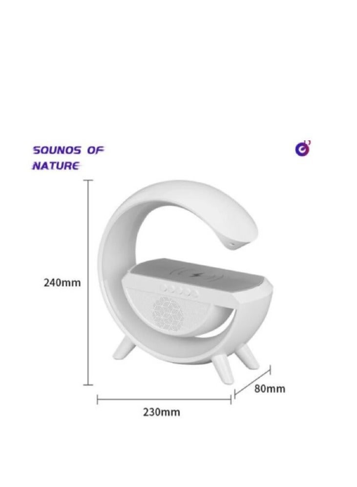 15W Fast Wireless Charger with Bluetooth Speaker and Radio - Image 3