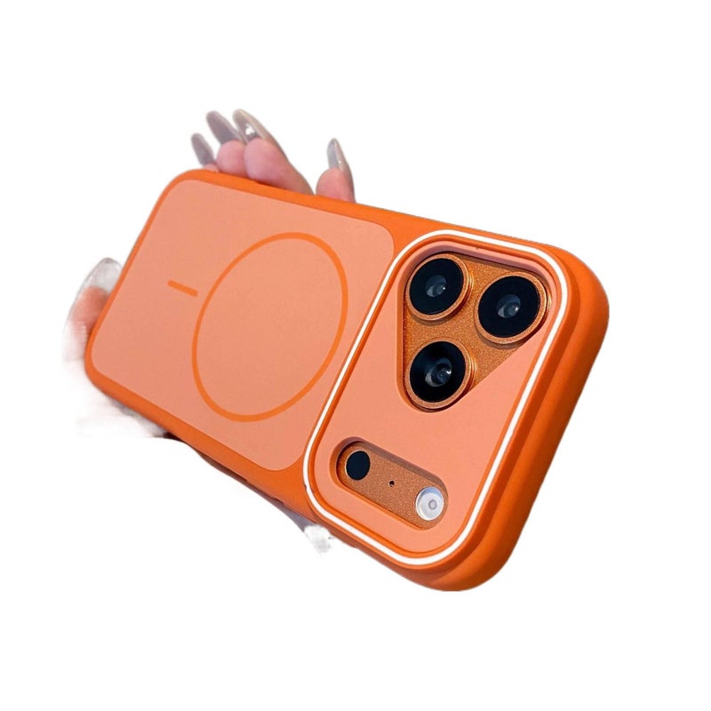 PC MagSafe Case for iPhone 16 / 16 Plus / 16 Pro / 16 Pro Max with Drop Protection and Anti-Fingerprint plus Shockproof plus Strong Magnetic plus Two-Tone Design in Black - ModaStar - Image 2