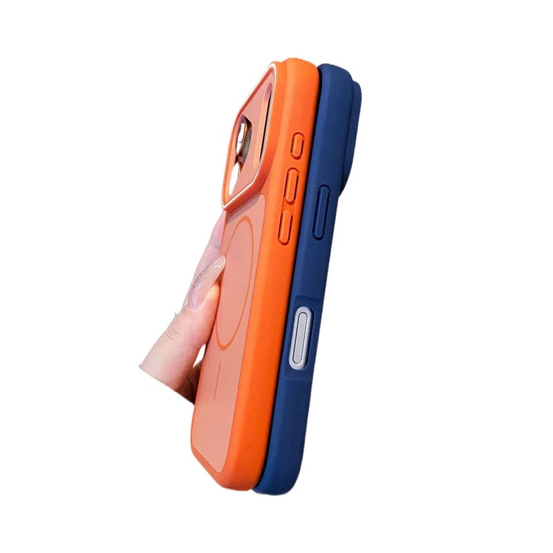 PC MagSafe Case for iPhone 16 / 16 Plus / 16 Pro / 16 Pro Max with Drop Protection and Anti-Fingerprint plus Shockproof plus Strong Magnetic plus Two-Tone Design in Black - ModaStar - Image 4