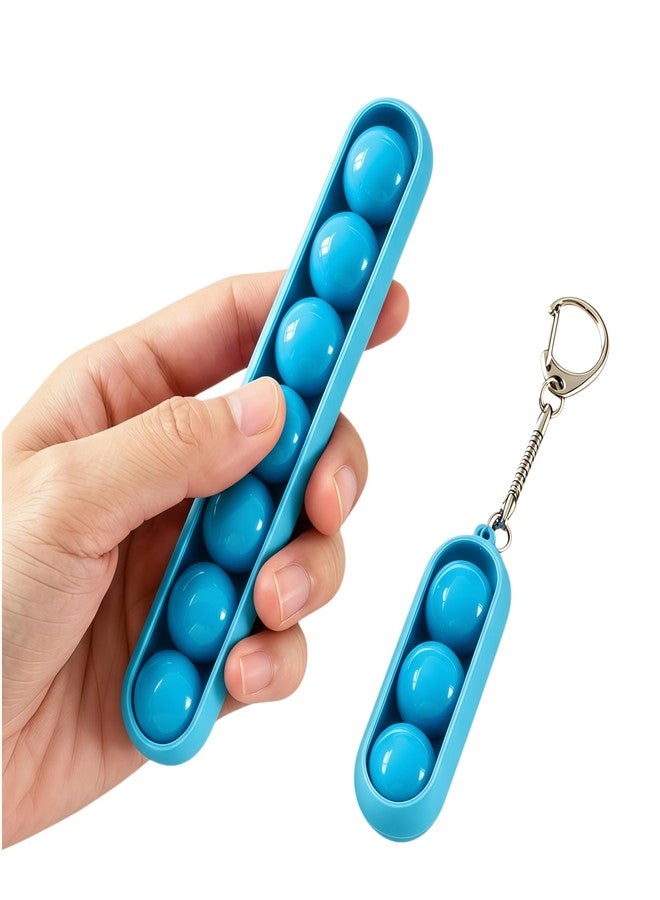 Shrandi Satisfying Silent Fidget Clicker for Adults, Stress Anxiety Relief Sensory Fidget Toys, Cool Gadgets for Men Women Office Travel Daily Use (Tranquil) - Image 1