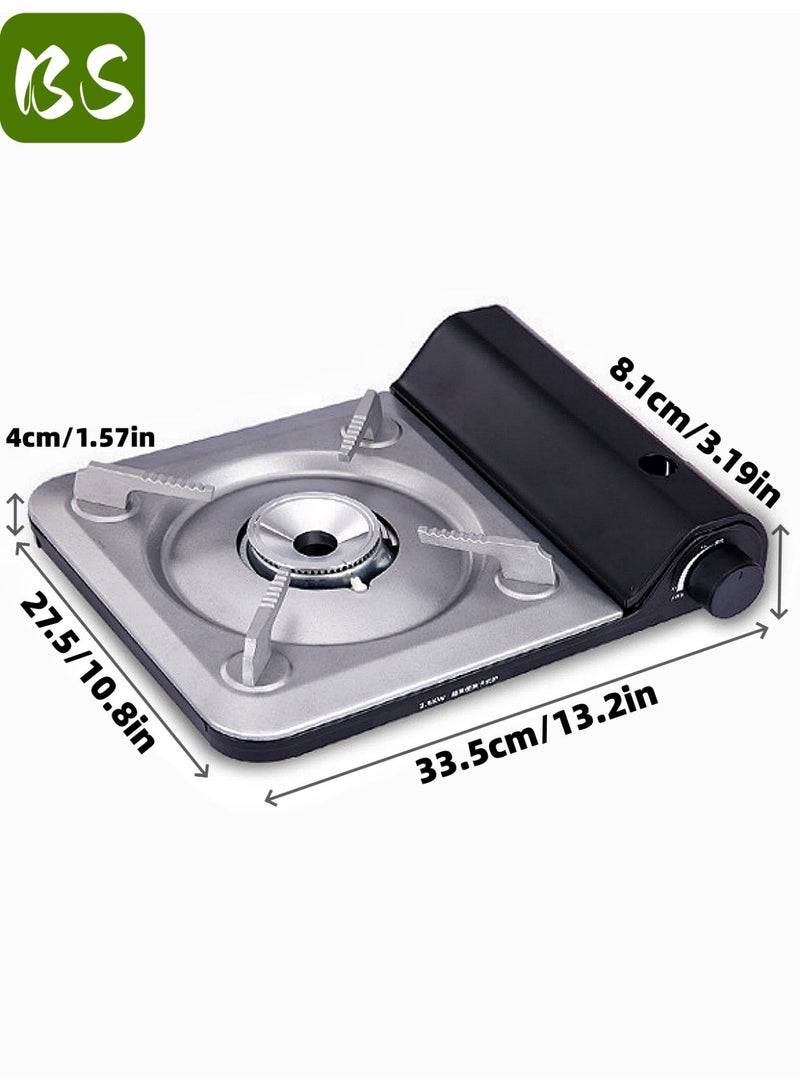 BS Logistics delays, emergency supply | Ultra-thin portable cassette stove | Outdoor camping stove | emergency gas stove、camp stove、camping accessories、camping stove、portable gas stove、portable stove | Lightweight design | Easy to carry | Quick installation | High fuel efficiency | Durable materials. - Image 2