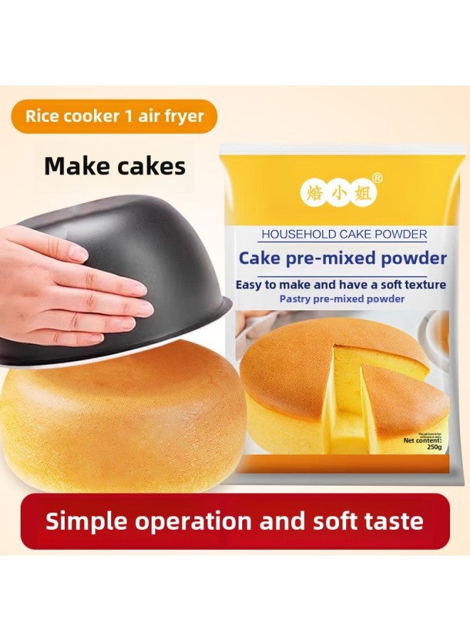 Cake Premixed Powder Electric Rice Cooker Air Fryer Special Low-gluten Flour Baking Household Free Family Baking Bread Powder-Specifications:6inch 10 Chiffon Greaseproof Paper Trays - Image 2