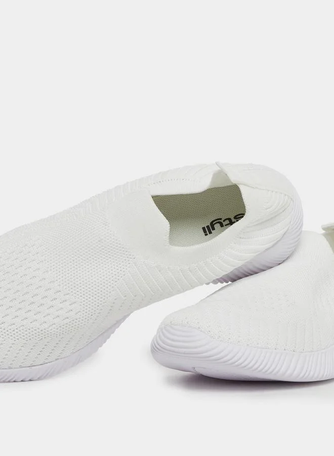 Styli Styli Textured Slip On Sneakers