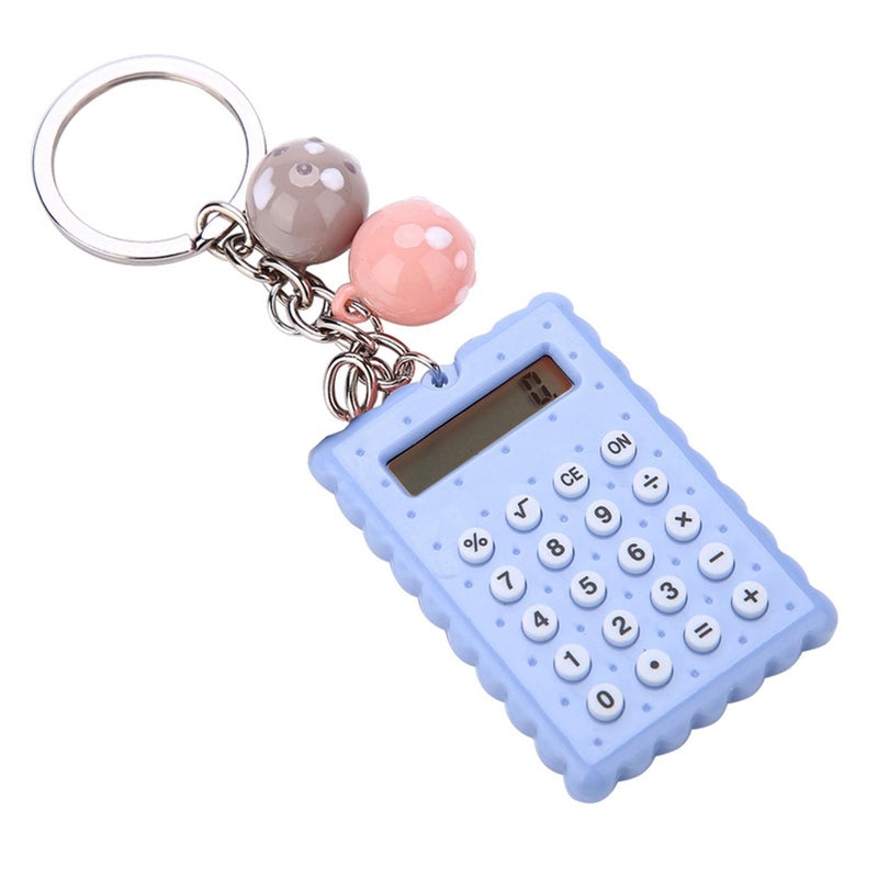 Portable Mini Calculator For Kids In Candy Color Cute Keychain Gift - Image 5