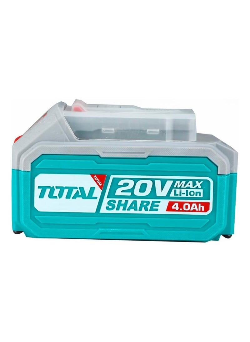 TOTAL 4.0 Ah 20V Lithium-Ion Battery Pack - pzsku/Z14AFEA8330C5E3B6DD25Z/45/_/1732532611/2a8f500b-01be-4b49-87f9-892a605e0606