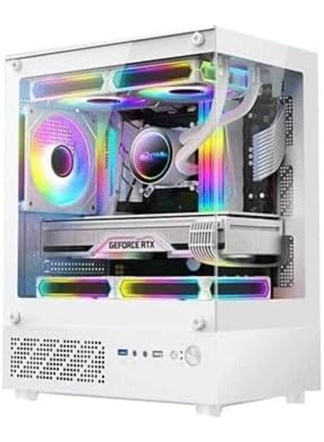 جهاز كمبيوتر للألعاب والعمل (Workstation) بمواصفات: معالج Core i7-7700 | بطاقة رسوميات GTX 750Ti (سعة 2 جيجابايت) | ذاكرة عشوائية 16 جيجابايت | قرص تخزين SSD سعة 500 جيجابايت | نظام تشغيل Windows 10/11 | تقنية WiFi 6 - Image 3