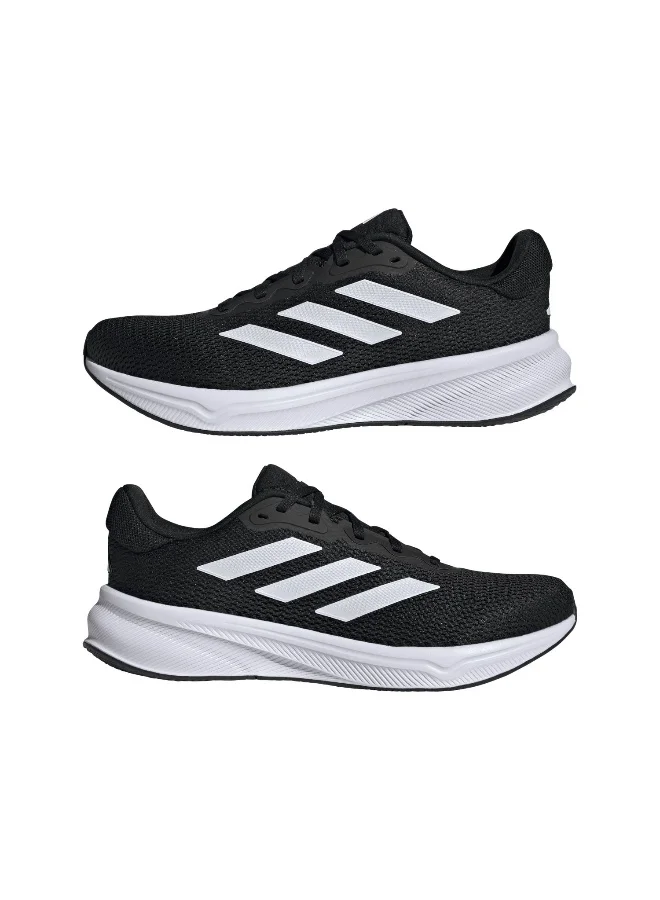 adidas حذاء جري ريسبونس أسود للرجال مقاس 6.5