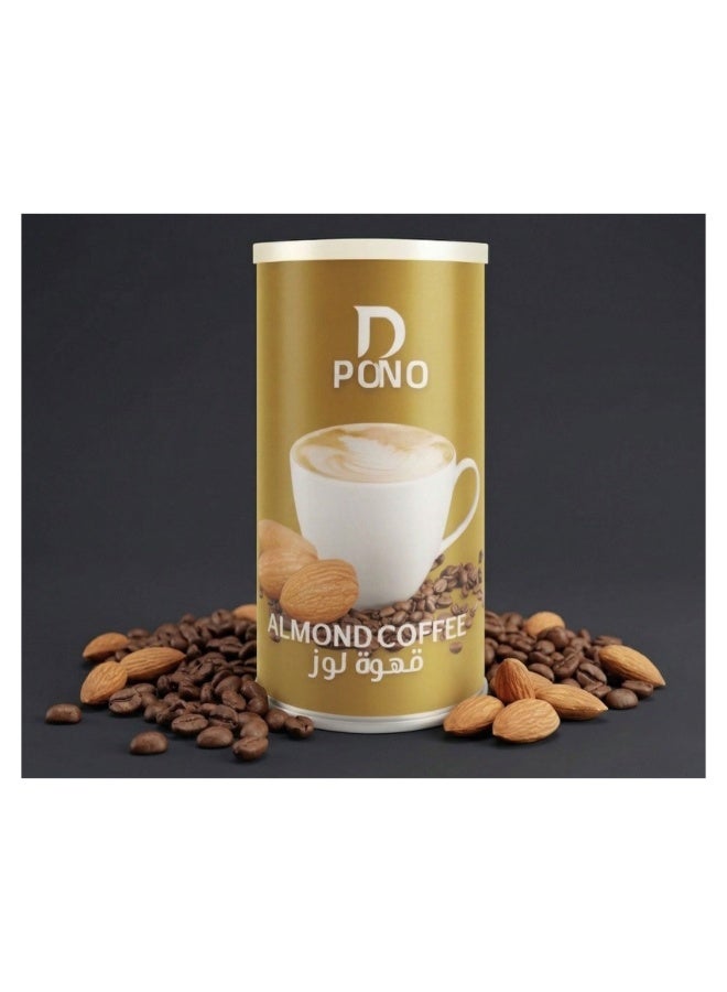 Dpono Almond Coffee – Premium Arabica Coffee with Natural Almond Flavor - 225 Gm - Image 1
