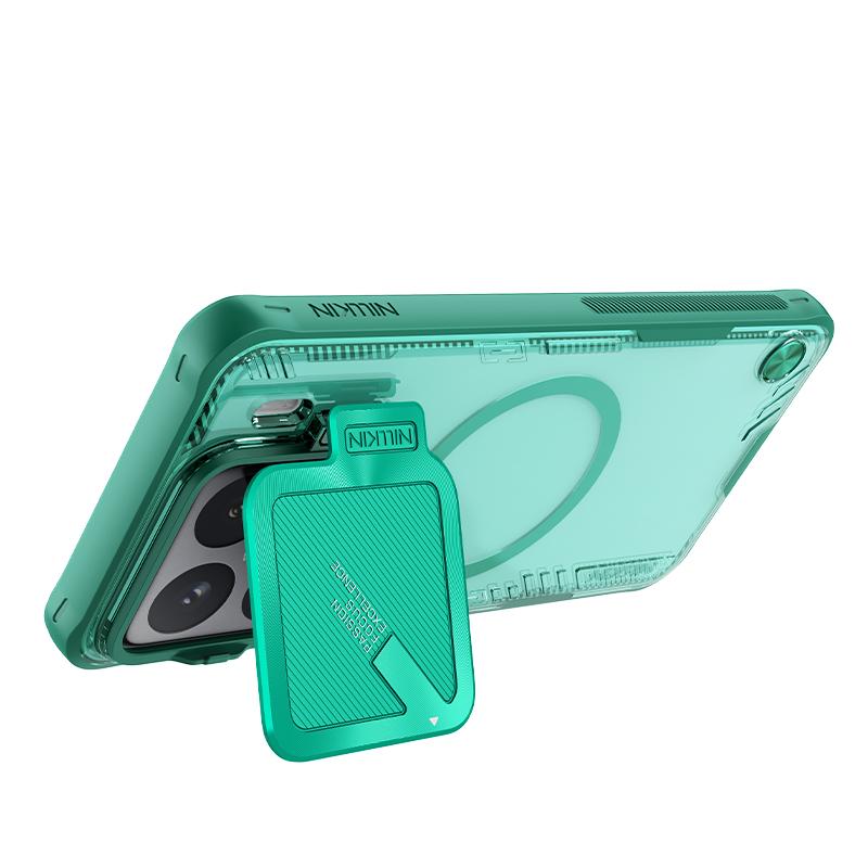 Nillkin For Xiaomi 15 Pro Ice Air Prop Series Magsafe Magnetic Cover Version Phone Case(Green) - Image 4