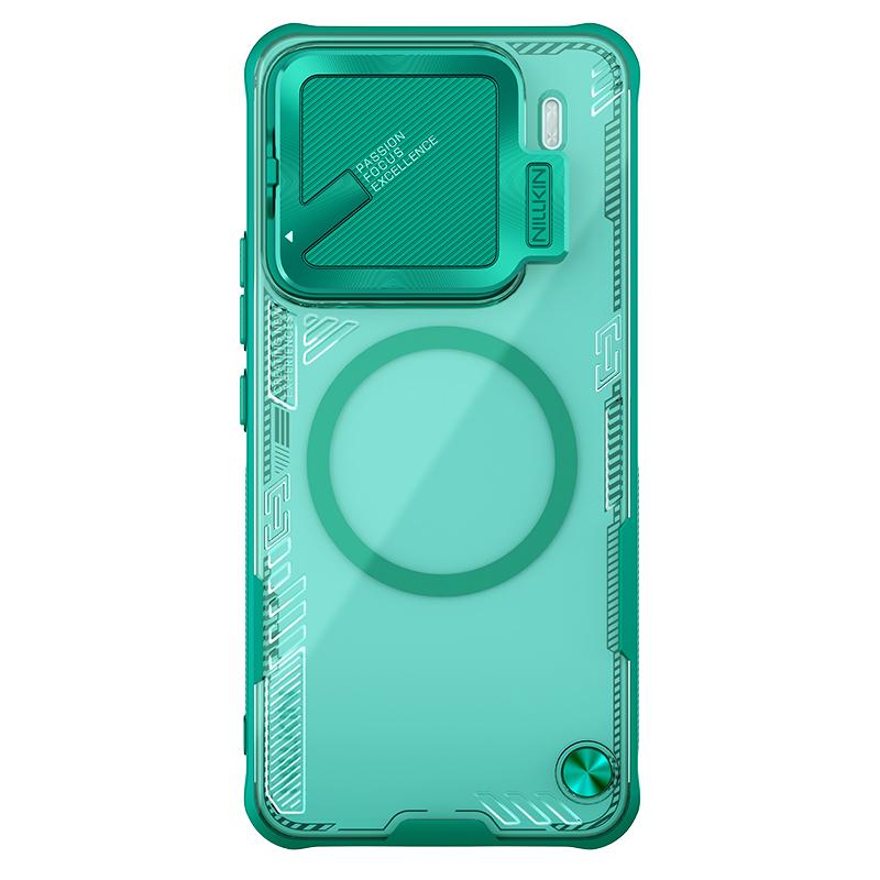 Nillkin For Xiaomi 15 Pro Ice Air Prop Series Magsafe Magnetic Cover Version Phone Case(Green) - Image 1