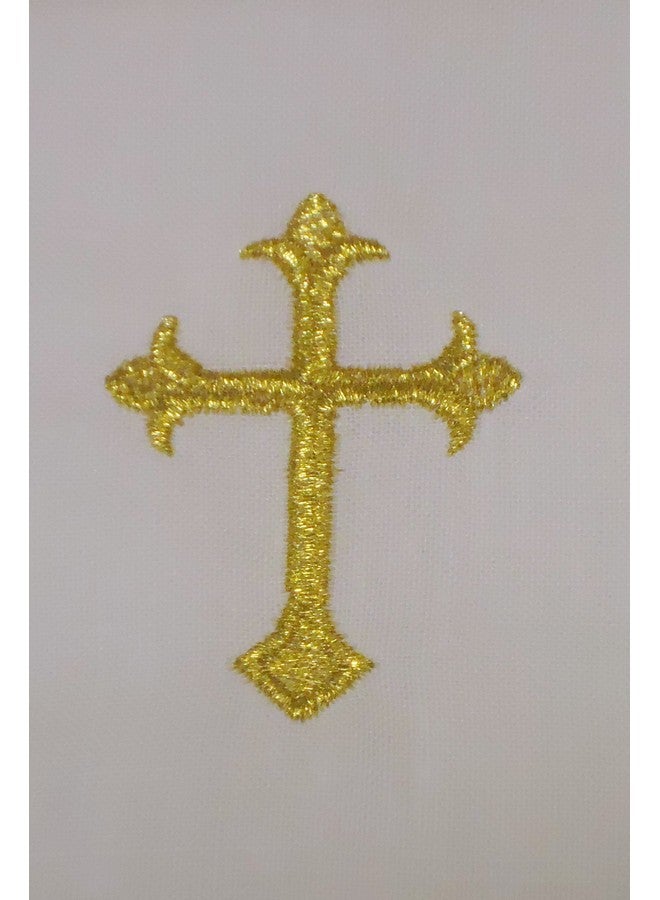 Integrity Designs Baby Baptism Cloth with Gold Cross - Image 3