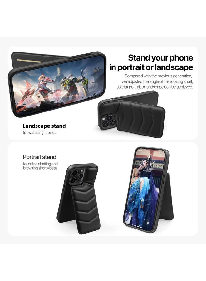 اس-توب حافظة لهاتف iPhone 12 Pro Max مزودة بغطاء للرأس وحقيبة بطاقات وحافظة هاتف MagSafe - Image 5