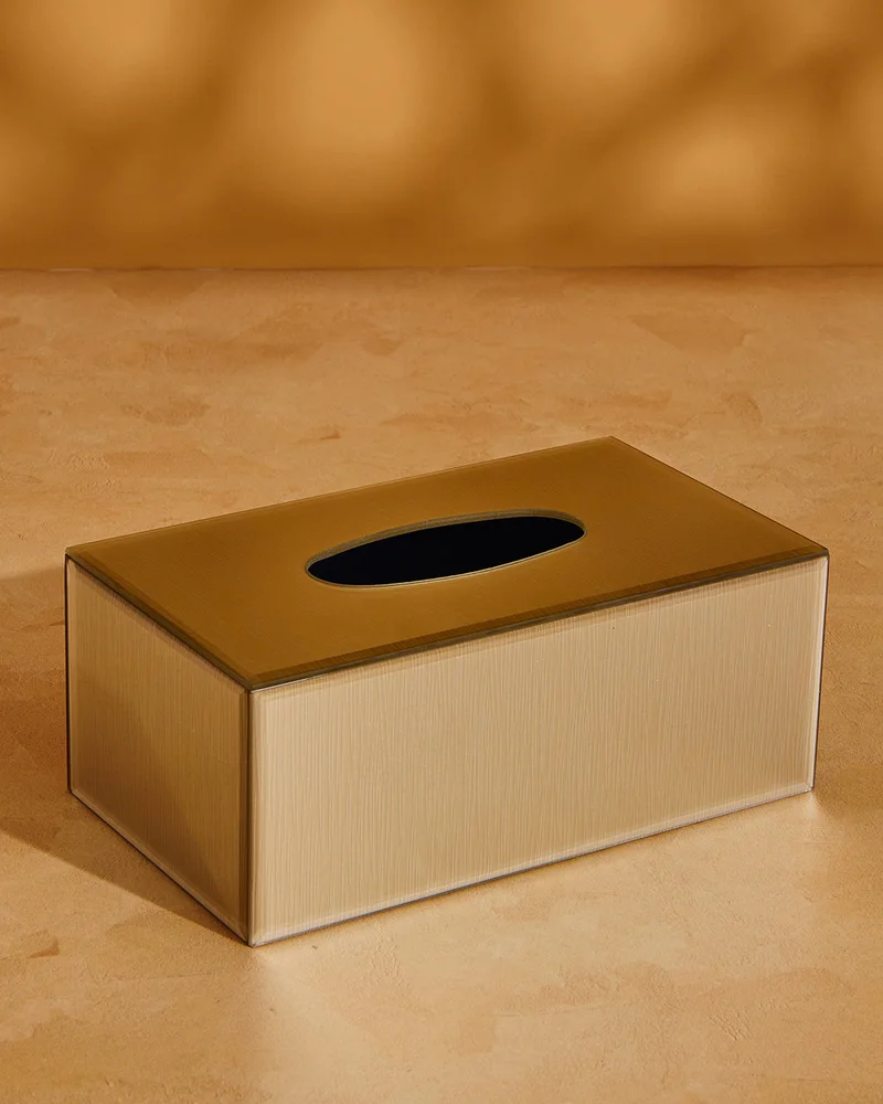 REDTAG Gold Costa Mirror Tissue Box