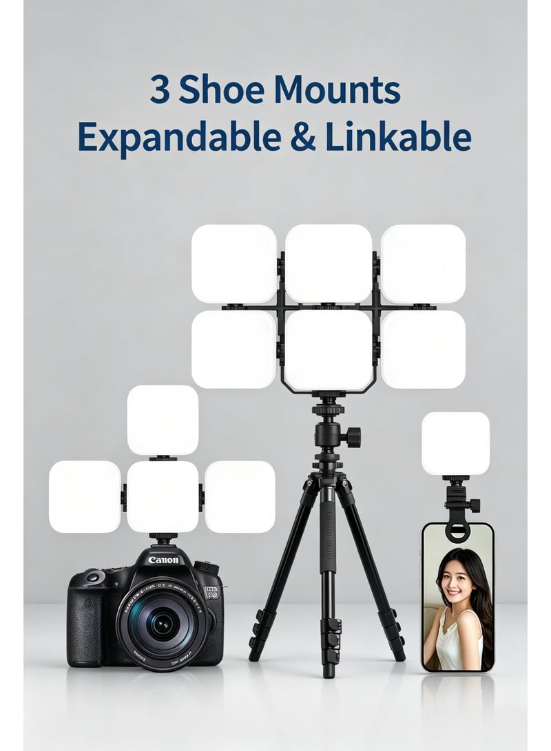 M-88 Mini LED Pocket Fill Light Clip-On Selfie Camera Video Light - Image 3
