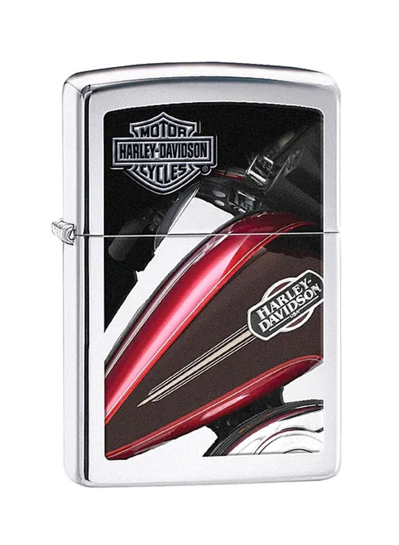 Zippo H-D Tank Windproof Lighter 28483 (High Polished Chrome) - Image 1