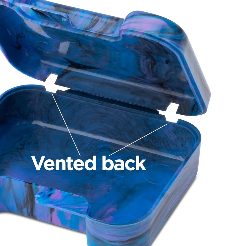 Practicon Easy Open Retainer Cases, Assorted Cosmic Swirl Colors, Bulk Pack of 24 - Image 4